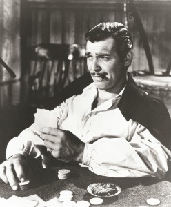 Clark Gable as Rhett Butler in Gone With The Wind